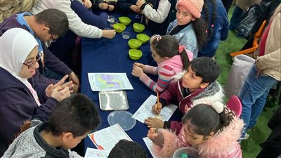 فريق إدراك لذوي الهمم يثير إعجاب رواد معرض القاهرة الدولى للكتاب في دورته 55