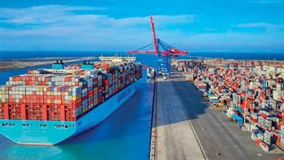 نشاط كبير في حركتي تداول البضائع والملاحة بميناء الإسكندرية خلال ديسمبر 2023 