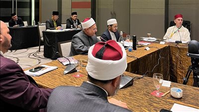 مفتي الجمهورية يترأس اجتماع ملتقى فتاوي الأقليات المسلمة 