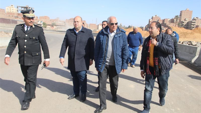 محافظ الجيزة في جولة