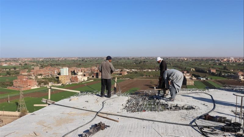 إزالة التعديات بالقليوبية،
