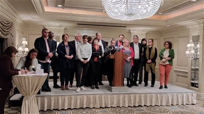 نائبة فرنسية: نحمل أصوات الشعب الفرنسي بأكمله إلى رفح لدعم غزة