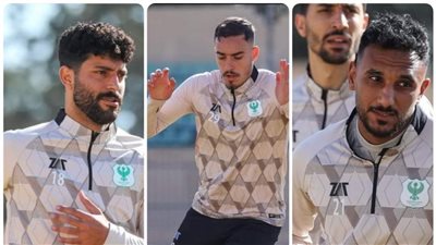 حسين فيصل ومحمد طارق يشاركان في مران المصري استعدادًا لطلائع الجيش