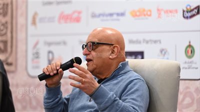 خيري بشارة: سينما السعودية سوق سوداء ومضيت أحمد زكي على بياض في كابوريا