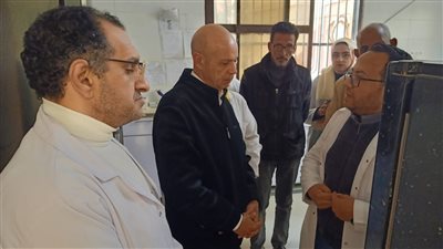 وكيل صحة الشرقية يتفقد العمل بمستشفى بلبيس المركزي 