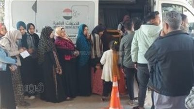 سجل مدنى متنقل، الأحوال المدنية تستخرج أكثر من 38 ألف بطاقة رقم قومى وشهادة (صور)