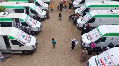 قافلة طبية بقرية الوسطانى تخدم 1314 مواطنا 