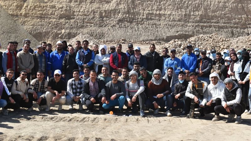وفد جامعة بني سويف،