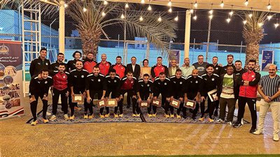 نادى الجالية المصرية بسلطنة عمان يكرم منتخب الشاطئية بحضور القنصل المصرى 