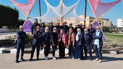 عين شمس تشارك في فعاليات الدورة الكشفية الـ31 لجوالي الجامعات المصرية