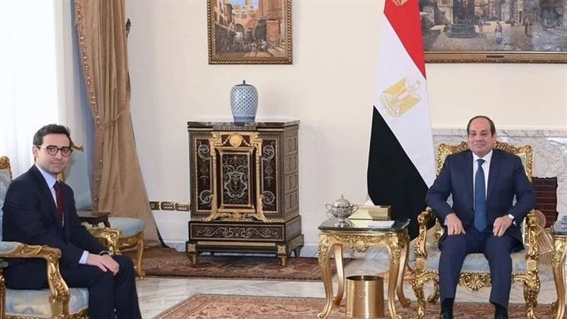 السيسي ووزير خارجية