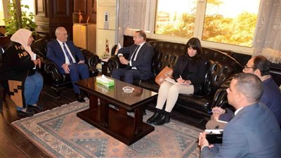 محافظ الأقصر يستقبل ممثل منظمة الأمم المتحدة للتنمية الصناعية