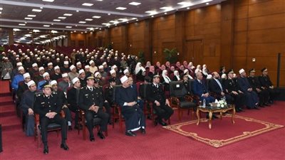 أكاديمية الشرطة تستقبل وزير الأوقاف و130 من الأئمة والواعظات (صور)