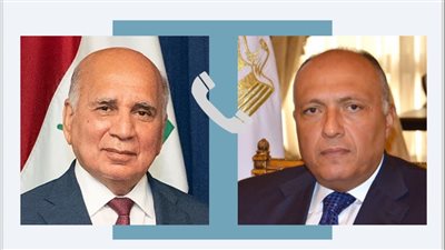 وزير الخارجية يتلقى اتصالًا هاتفيًا من نظيره العراقي 