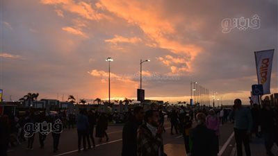 أجواء ساحرة للحظات الغروب بمعرض القاهرة للكتاب (صور)