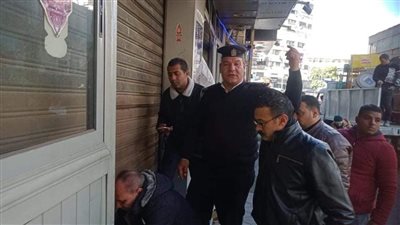 حملات بالمنيب لرفع تعديات المنشآت التجارية والمقاهي (صور)