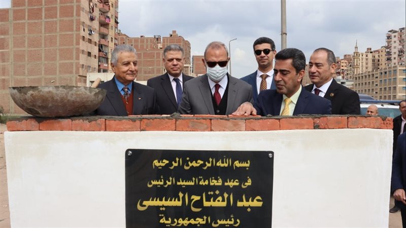 محافظ القليوبية خلال