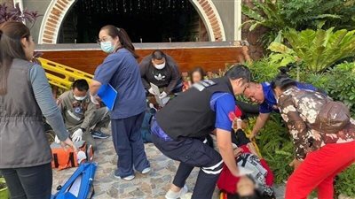 سقوط شرفة في تايلاند بسبب سيلفي