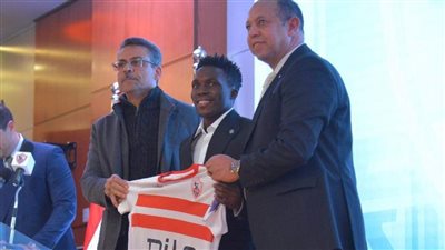 موتيابا: شعور رائع اللعب في الزمالك وبحب شيكابالا جدا وبشعر إنه 