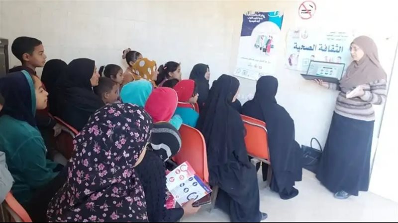 جانب من القوافل الطبية