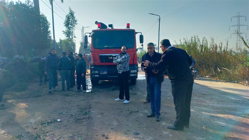 انفجار أسطوانة بالقليوبية،