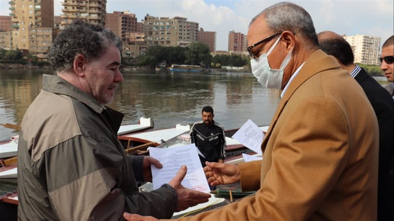 محافظ القليوبية خلال