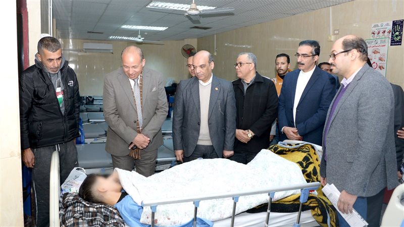 جولة رئيس جامعة المنصورة،