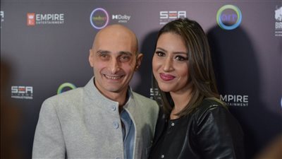 إبرام سمير والكابتن إبراهيم صبحي أول الحضور في العرض الخاص لفيلم 