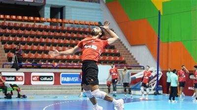 رجال طائرة الأهلي يفوز على سموحة في الدوري