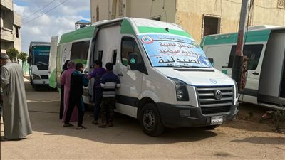 صحة الإسماعيلية تنظم قافلة طبية مجانية لأهالي قرية وادي الملاك بالتل الكبير (صور)