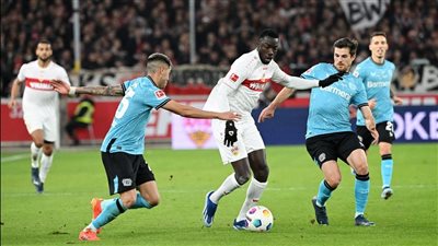 كأس ألمانيا، شتوتجارت يباغت باير ليفركوزن بهدف في الشوط الأول 