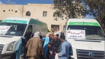 الكشف على 1712 مريضا في قافلة علاجية بالدقهلية 