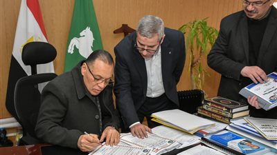 محافظ الشرقية: نسبة النجاح 87.7%  بالشهادة الإعدادية في الفصل الدراسي الأول