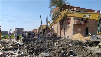 إزالة 22 حالة تعدٍ على أملاك الدولة ضمن الموجة 22 بأسيوط 
