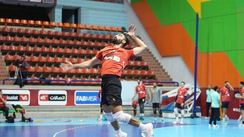 رجال طائرة الأهلى،