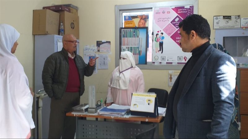 جولة وكيل وزارة الصحة