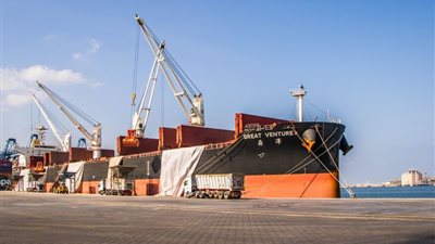 ميناء دمياط: استقبلنا 127 طن بطاطس و19 ألف طن قمح خلال 24 ساعة 