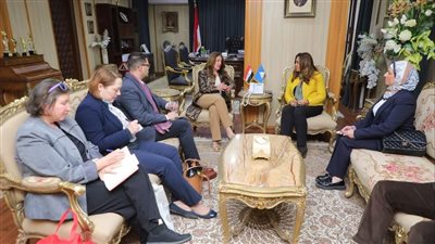 الدكتورة منال عوض تتابع آخر التطورات بمعمل هيئة سلامة الغذاء بميناء دمياط تمهيدًا لافتتاحه