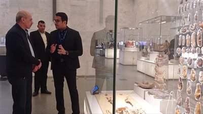 رئيس مجموعة البنك الإسلامي للتنمية يزور المتحف القومي للحضارة 