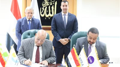 توقيع مذكرة تفاهم بين مياه القاهرة والمصرية للاتصالات لتحسين البنية الأساسية