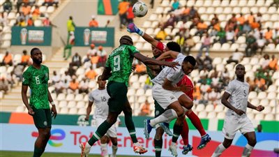 نصف نهائي أمم إفريقيا، تعادل سلبي بين نيجيريا وجنوب أفريقيا بعد 20 دقيقة