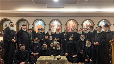 3 من أساقفة الكنيسة يشاركون في مؤتمر كهنة المحلة الكبرى بدير السريان