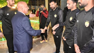 وزير النقل يطالب لاعبي نادي السكة الحديد بتحقيق حلم الصعود للدوري الممتاز