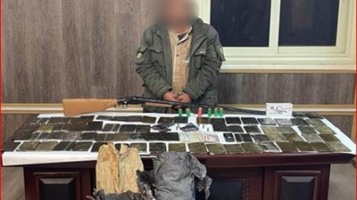 ضبط مخدرات ثمنها 7,5 مليون جنيه بحوزة عناصر إجرامية فى 5 محافظات (صور)