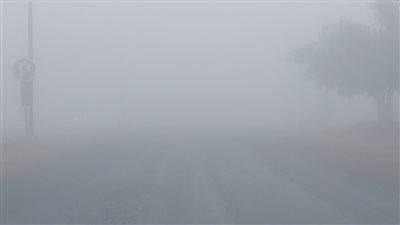 شبورة كثيفة وانعدام الرؤية على الطرق الزراعية والسريعة في الدقهلية (فيديو وصور)