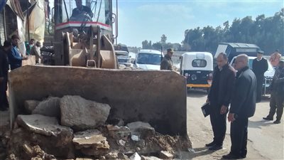 إزالة 55 حالة تعد على مساحة 12 ألف متر بنطاق 11 مركزا بالبحيرة 