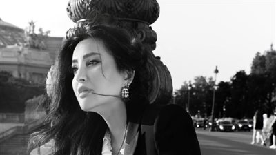 لطيفة بالأبيض والأسود في أحدث ظهور