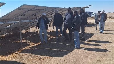  غلق 3 آبار لعدم سداد مستحقات الدولة بواحة باريس بالوادي الجديد