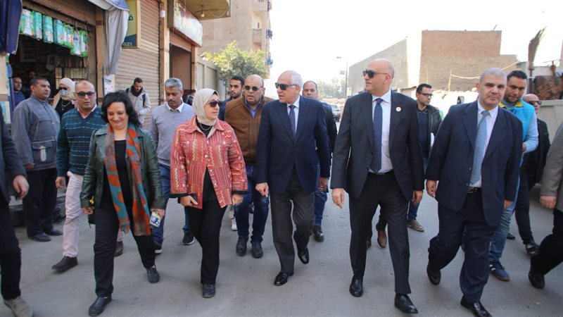 محافظ الجيزة في جولة