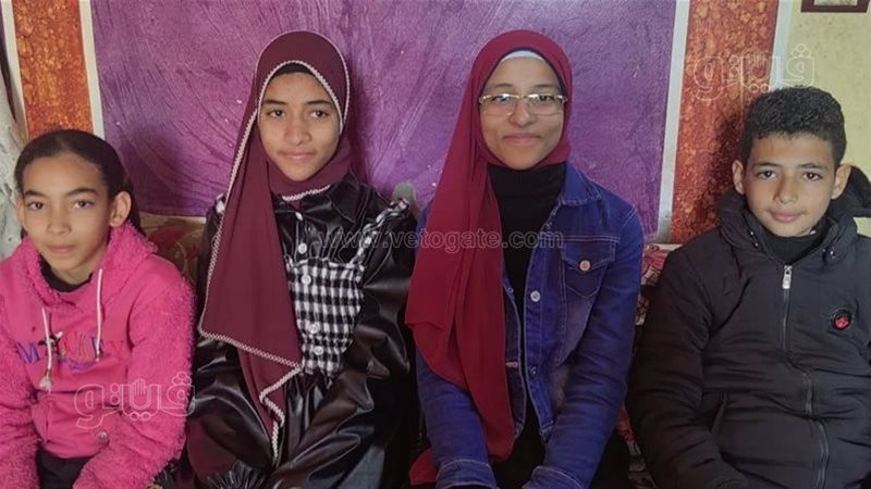 الطالبة مروة الحاصلة